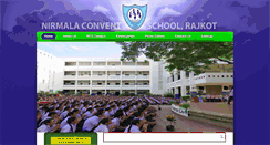 Desktop Screenshot of nirmalaconventschool.org